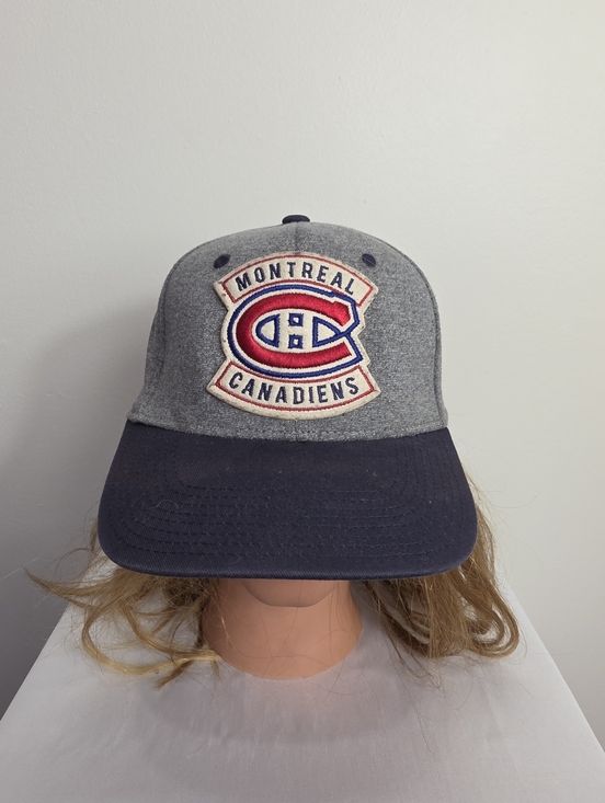 CCM Other - CCM Montreal Canadiens Grey and Navy Baseball Cap